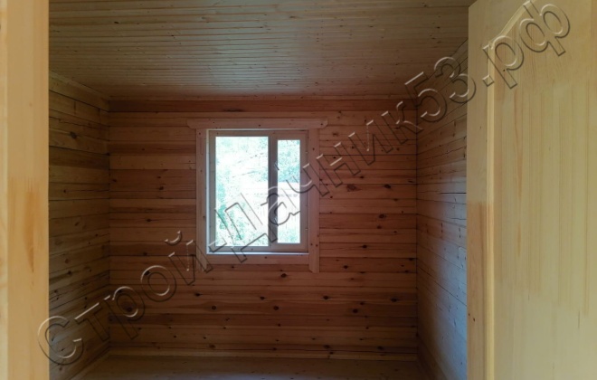 5 Брусовой дом ОД-12, 9х9м, 81М², Калужская область, Жуковский район, деревня Корсаково (3)